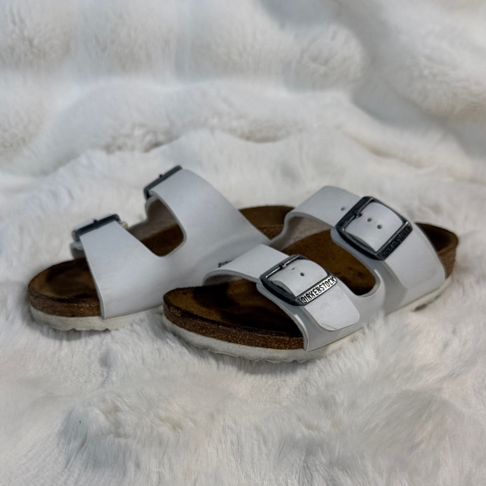 Birkenstock White Kids Sandals